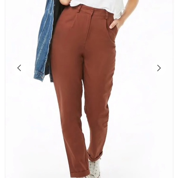 Burgundy Dress Pants From forever 21! - Picture 1 of 5